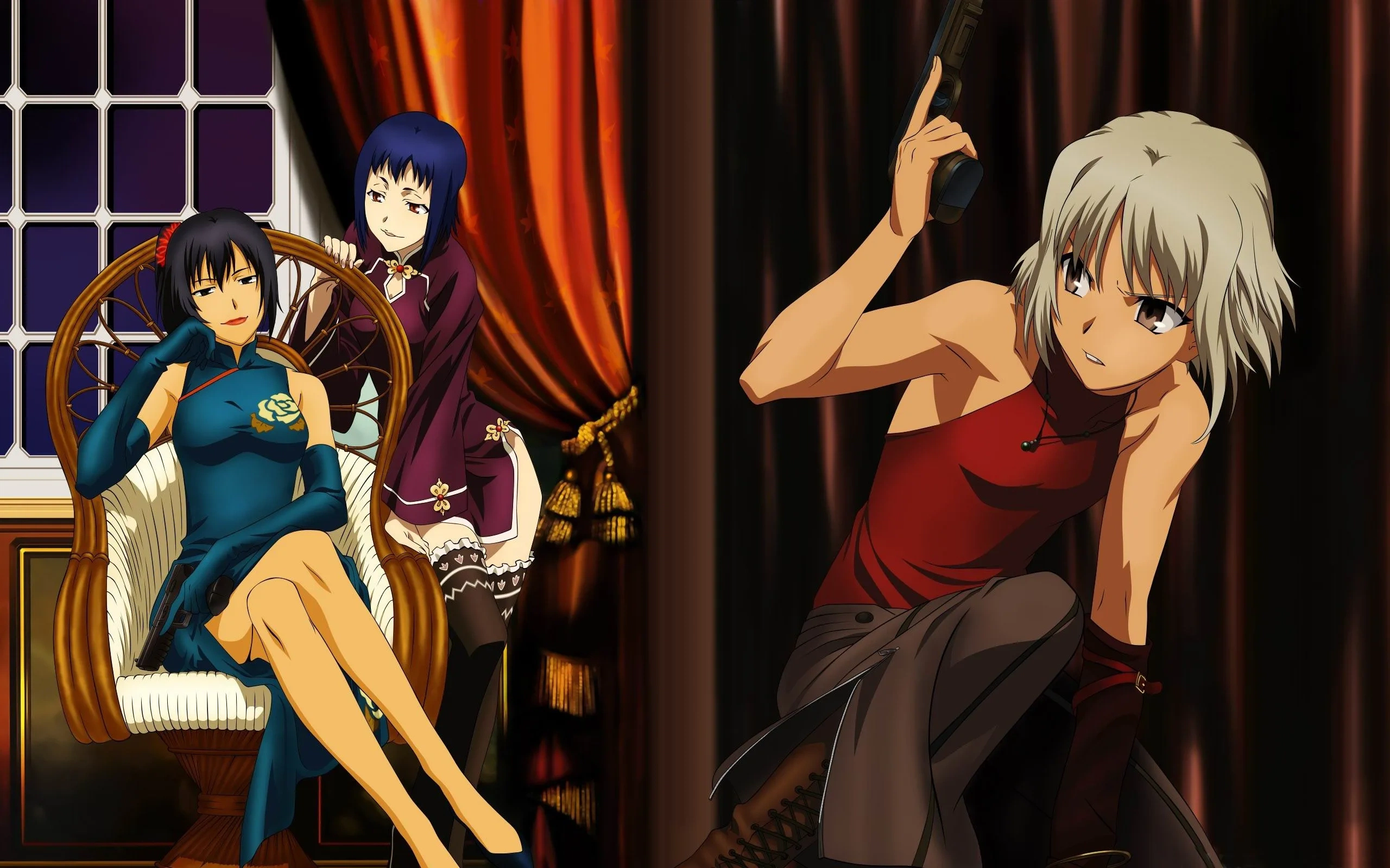 《苍穹之刃》动漫作品封面——3d同人经典作品